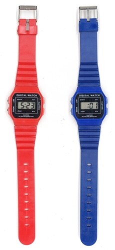 square shape digital watch