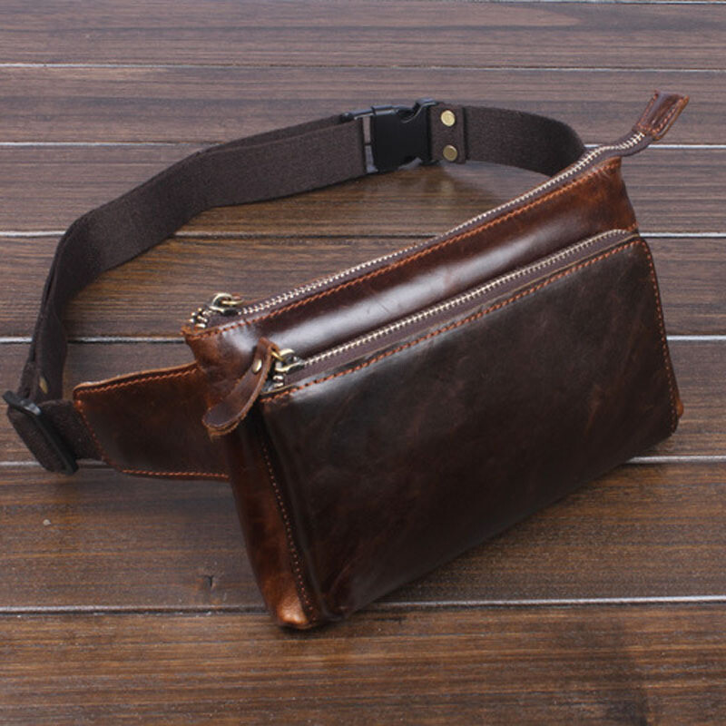 leather hip belt with pouches