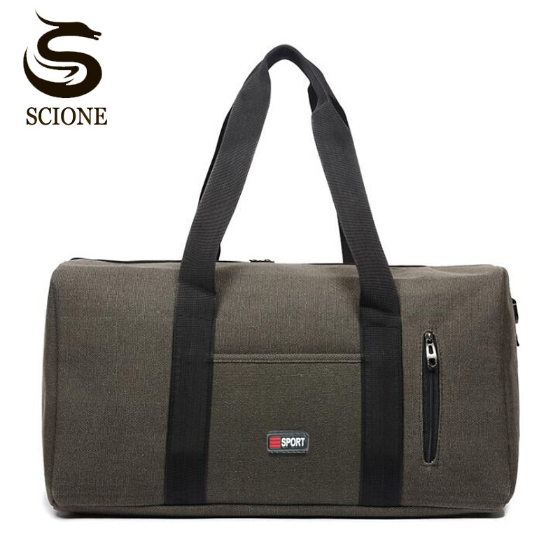 overnight canvas bag