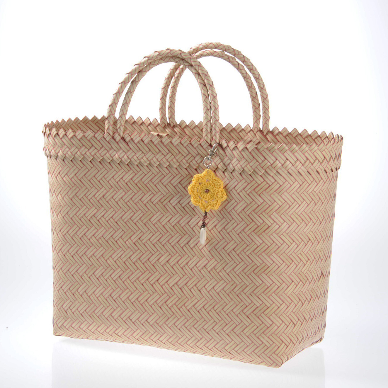 Eco Bag Bag Orange Charm Attached | Import Japanese products at wholesale prices - SUPER DELIVERY Eco Bag Bag Orange Charm Attached | Import Japanese products at wholesale prices - SUPER DELIVERY