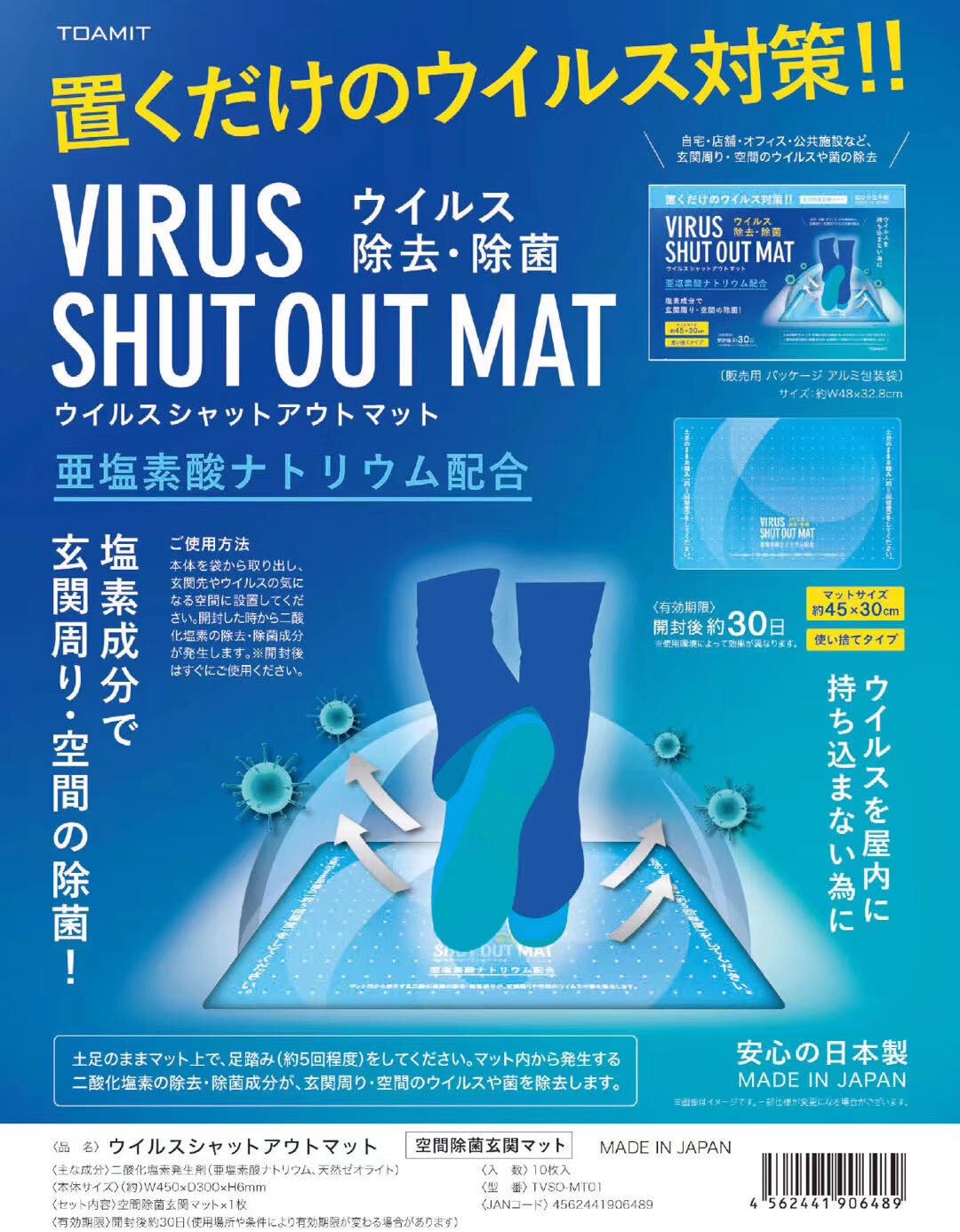 シャット 効果 ウイルス アウト