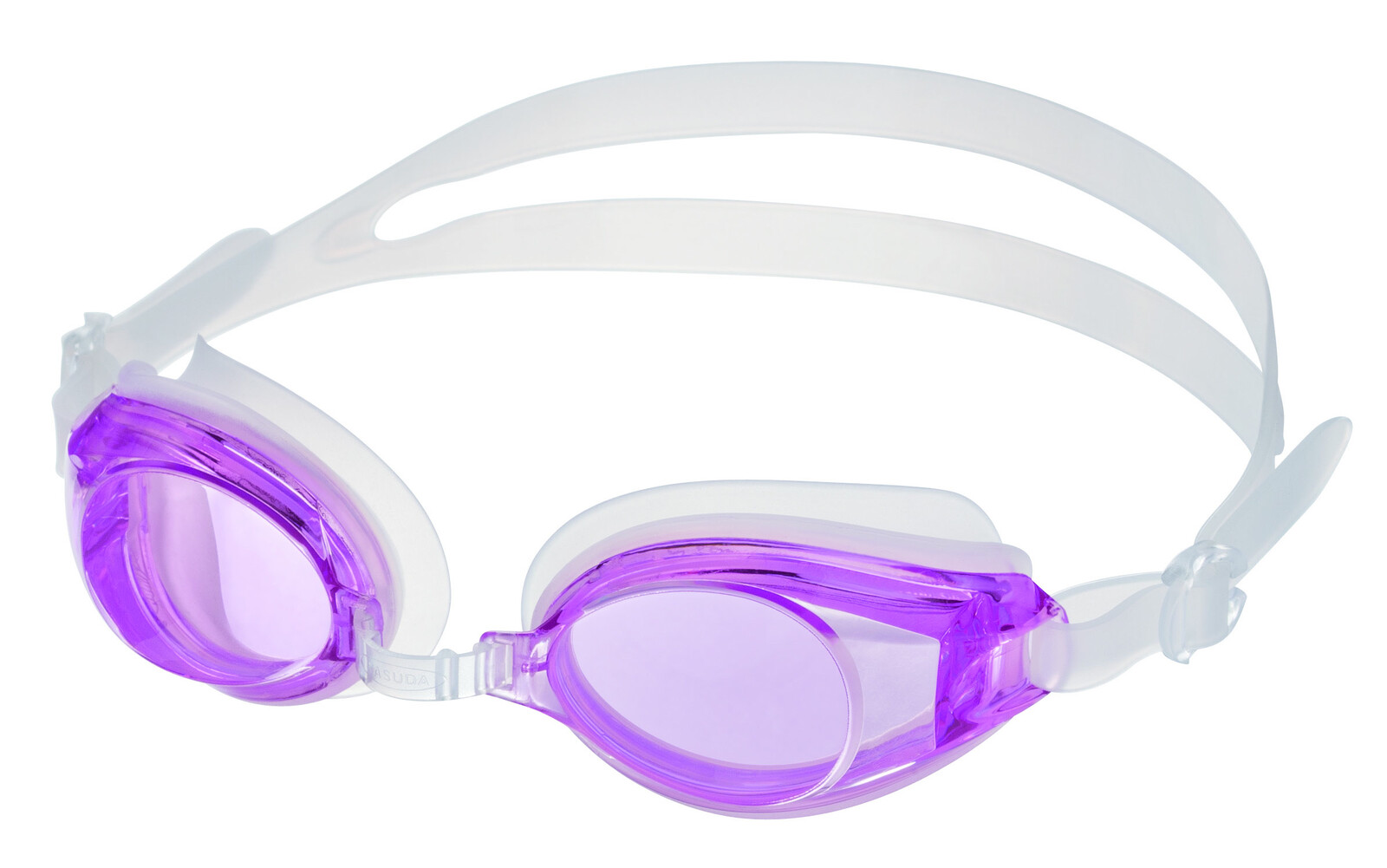 purple swimming goggles