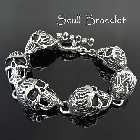 ladies skull bracelet