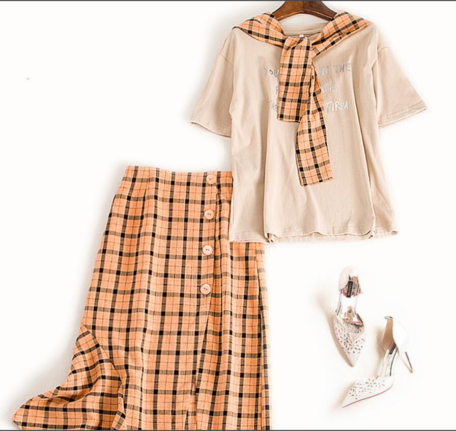 gingham t shirt