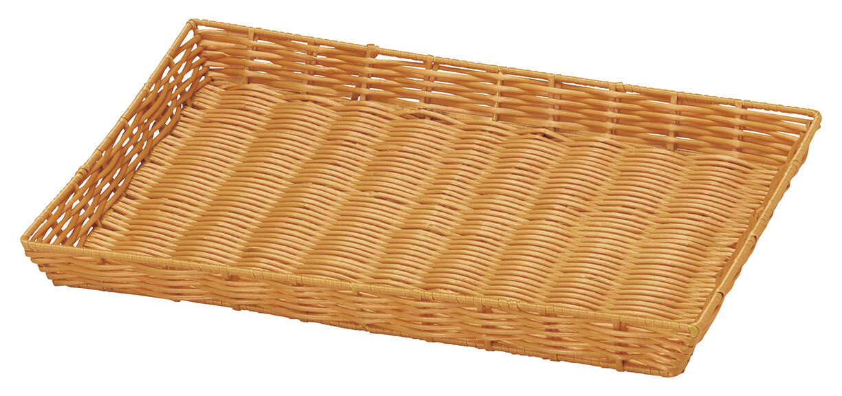 shallow storage baskets
