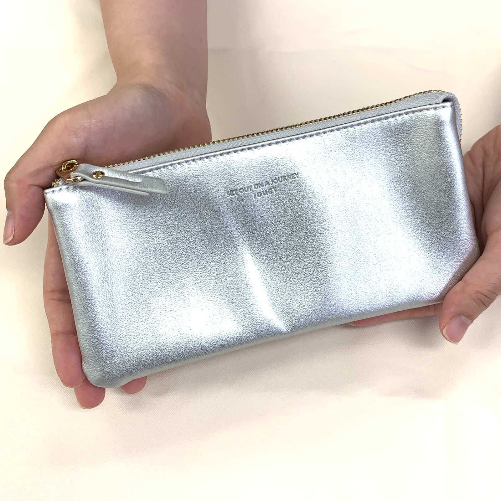 silver coin pouch
