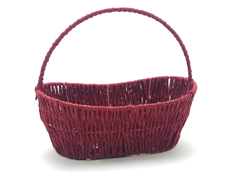 paper rope storage baskets