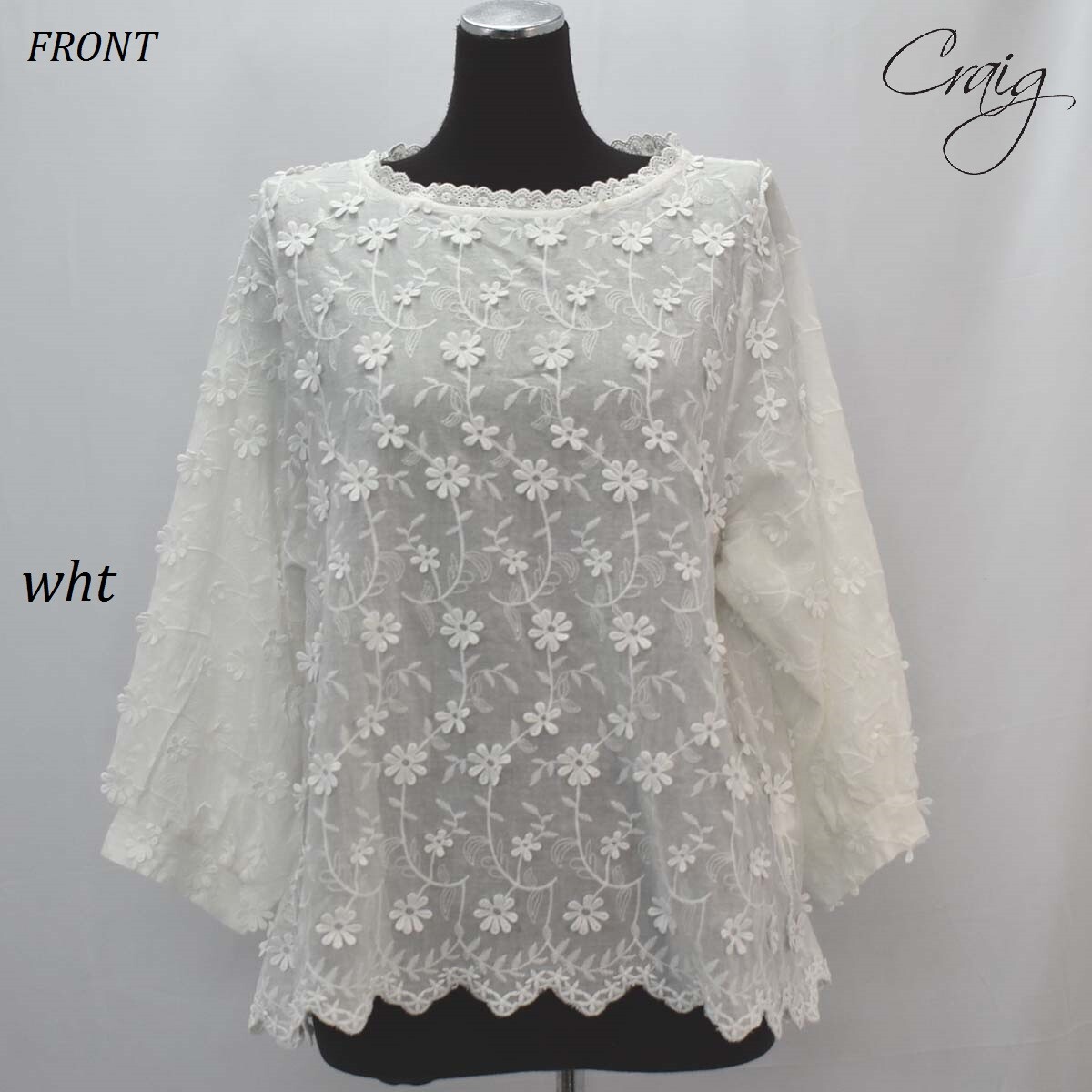lace blouse material