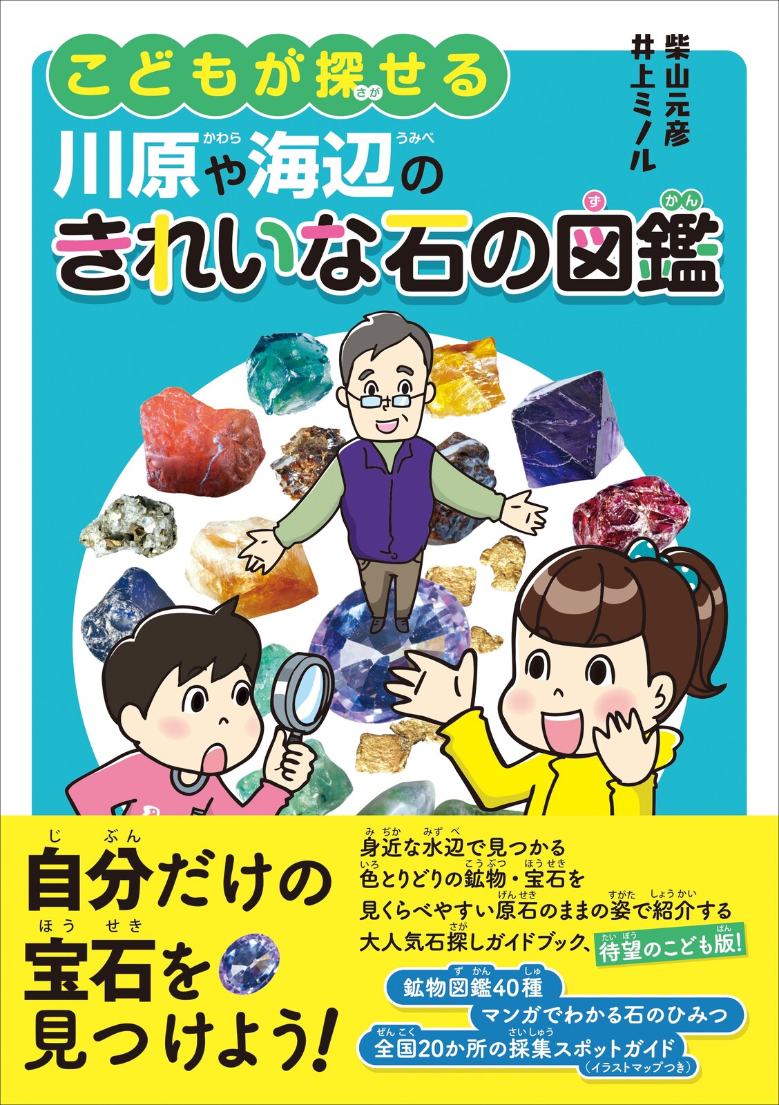こどもが探せる川原や海辺のきれいな石の図鑑の商品ページ 卸 仕入れサイト スーパーデリバリー