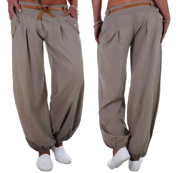 womens casual cotton pants