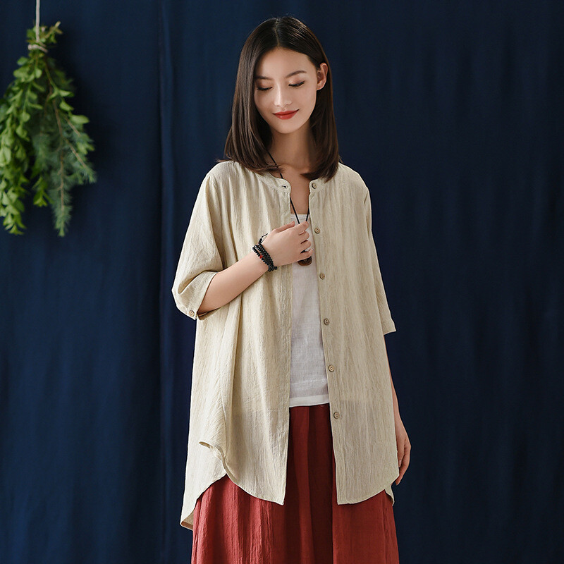 short sleeve cardigan over long sleeve shirt