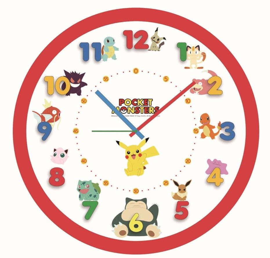 ポケットモンスター アイコンウォールクロック Pokemonの商品ページ 卸 仕入れサイト スーパーデリバリー