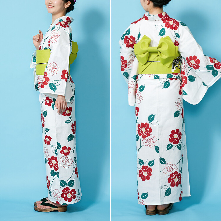 Kimono Grúas Harajuku 550h Kimono Japonés 