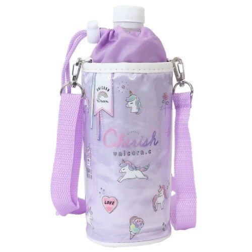 unicorn backpack with water bottle holder