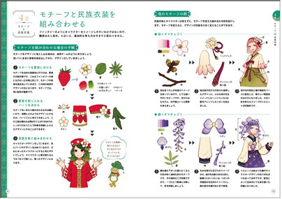 アジアンファンタジーな女の子のキャラクターデザインブックの商品ページ 卸 仕入れサイト スーパーデリバリー