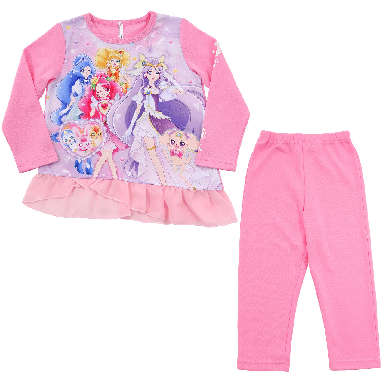 ヒーリングっどプリキュア パジャマ 変身光るパジャマ キュアアース 257 100cm ピンク A の商品ページ 卸 仕入れサイト スーパーデリバリー