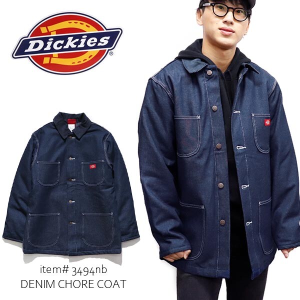 dickies denim chore jacket