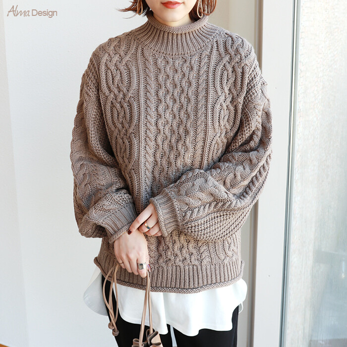 knotted sweater