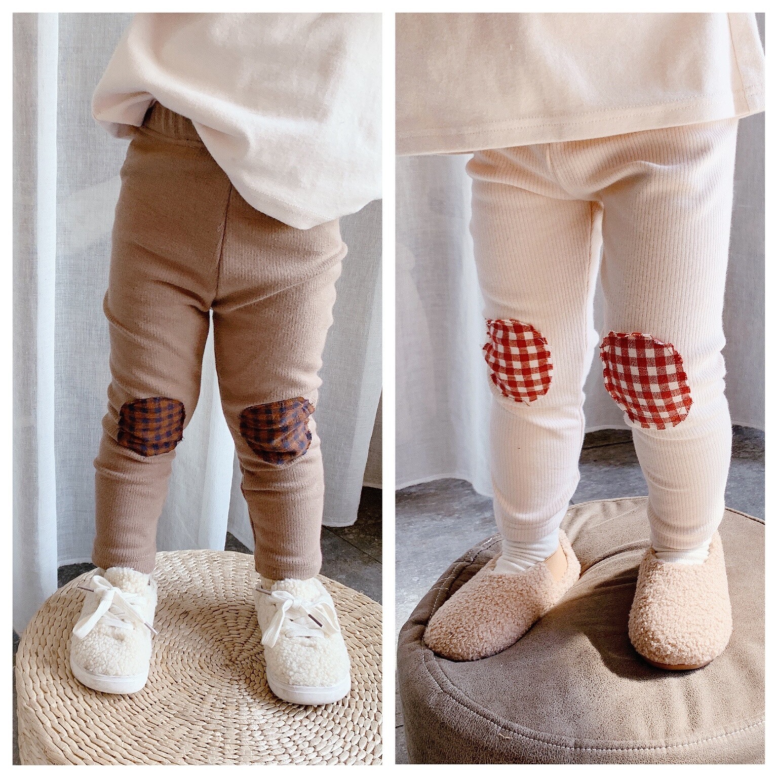 girls velvet leggings