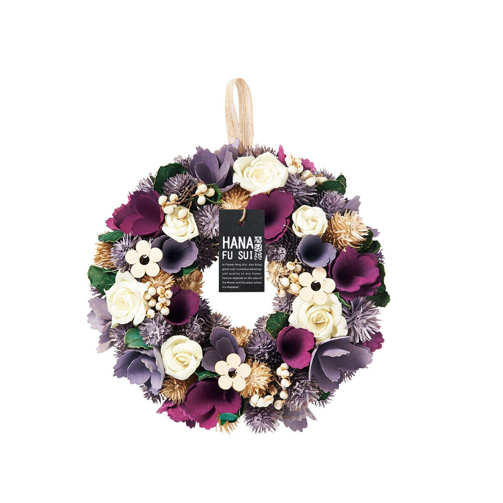 Flower Feng Shui Wreath Purple Import Japanese Products At Wholesale Prices Super Delivery Flower Feng Shui Wreath Purple Import Japanese Products At Wholesale Prices Super Delivery