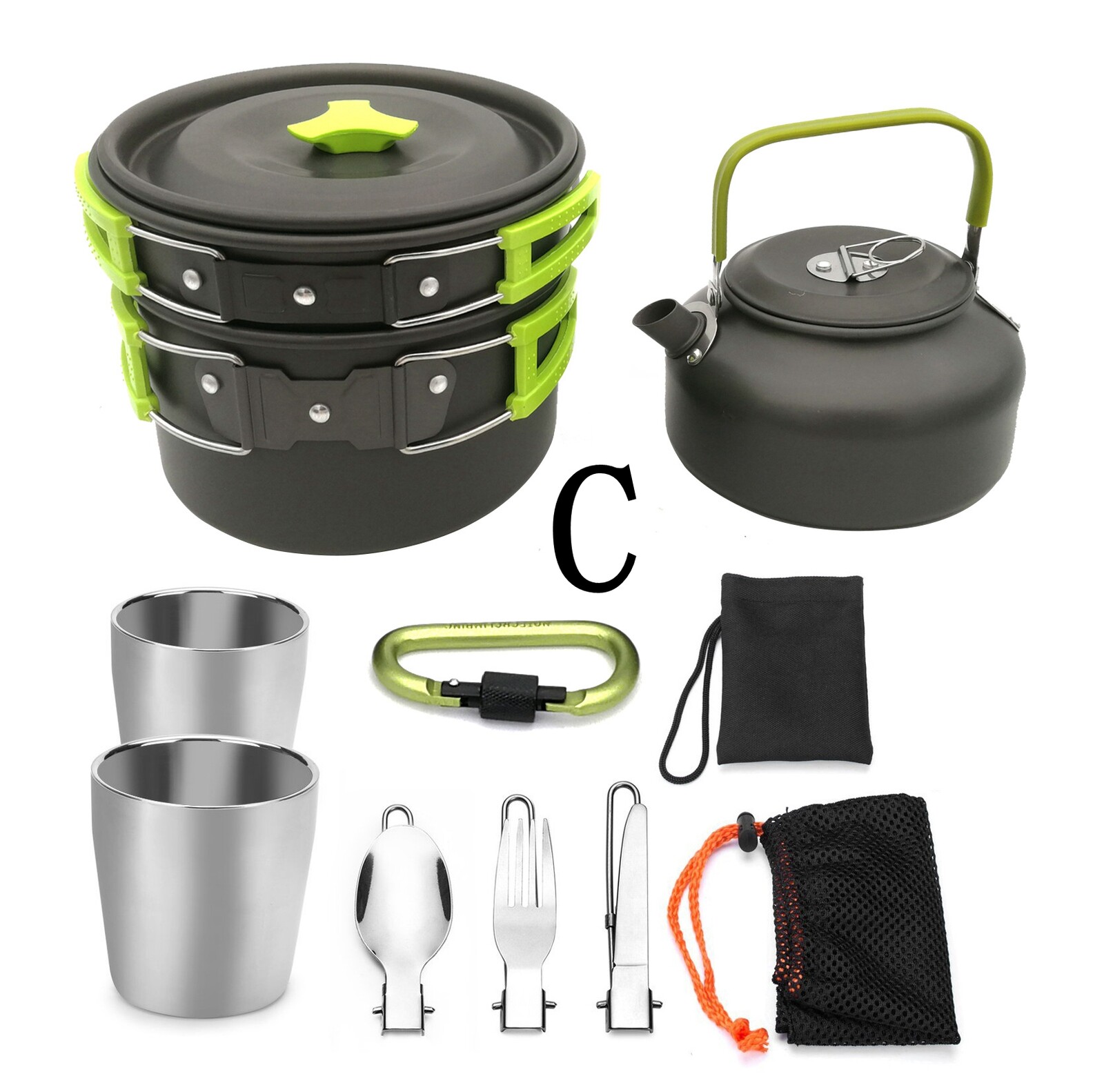 Outdoor Good Camp Tea Pot Set Pot Set Portable Cooker Set Import Japanese Products At Wholesale Prices Super Delivery