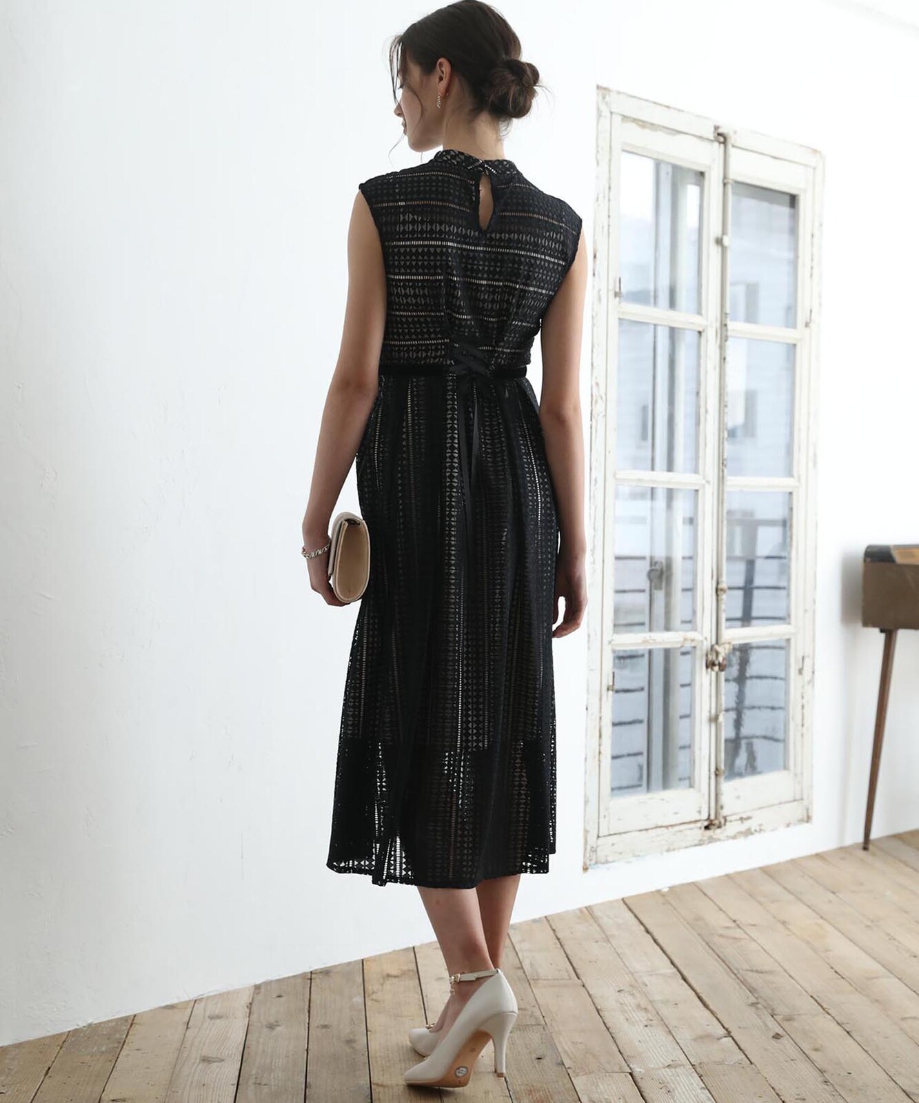 Diamond Panel Lace Color Line One Piece Dress Import Japanese Products At Wholesale Prices Super Delivery Diamond Panel Lace Color Line One Piece Dress Import Japanese Products At Wholesale Prices Super Delivery