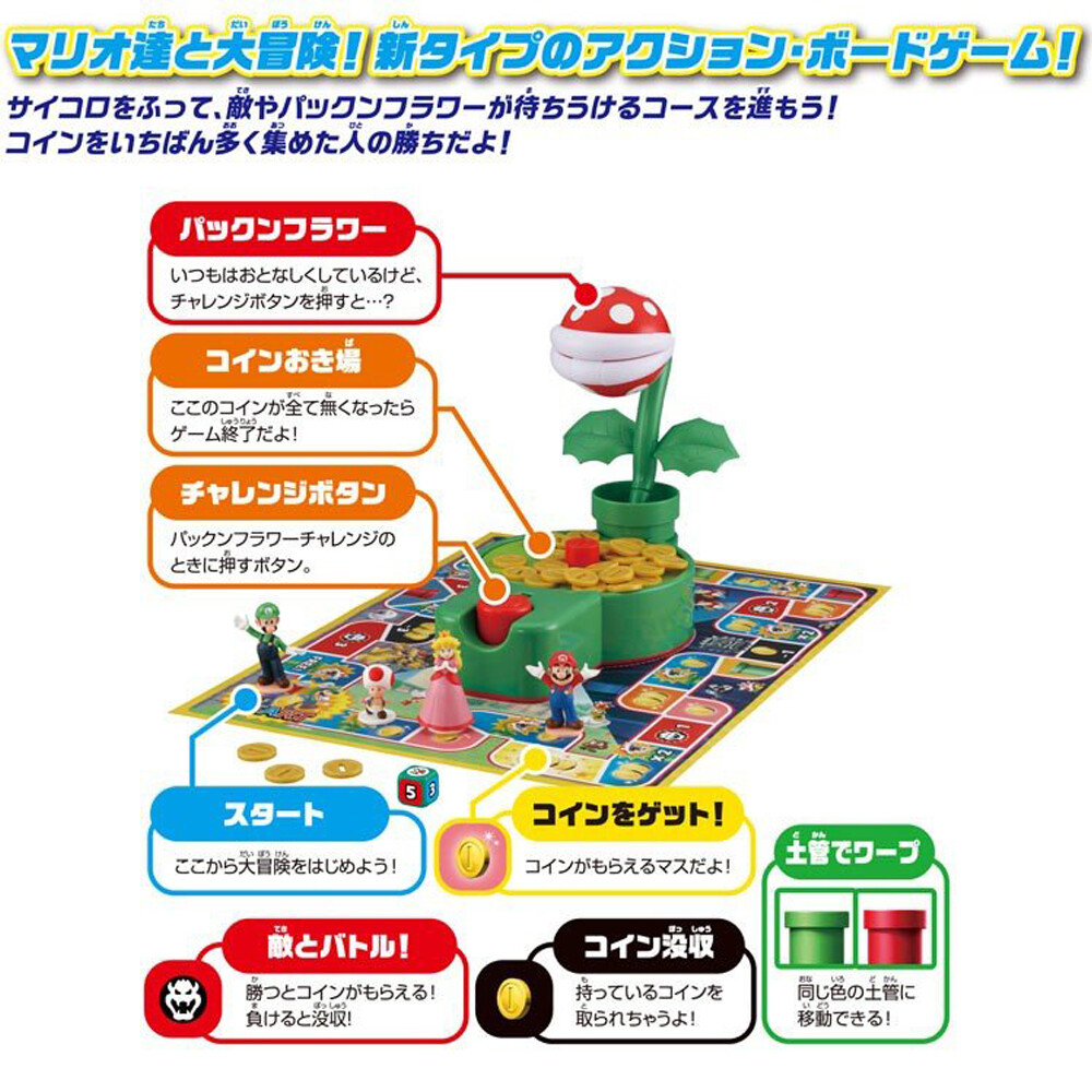 スーパーマリオ パックンフラワーゲーム の商品ページ 卸 仕入れサイト スーパーデリバリー