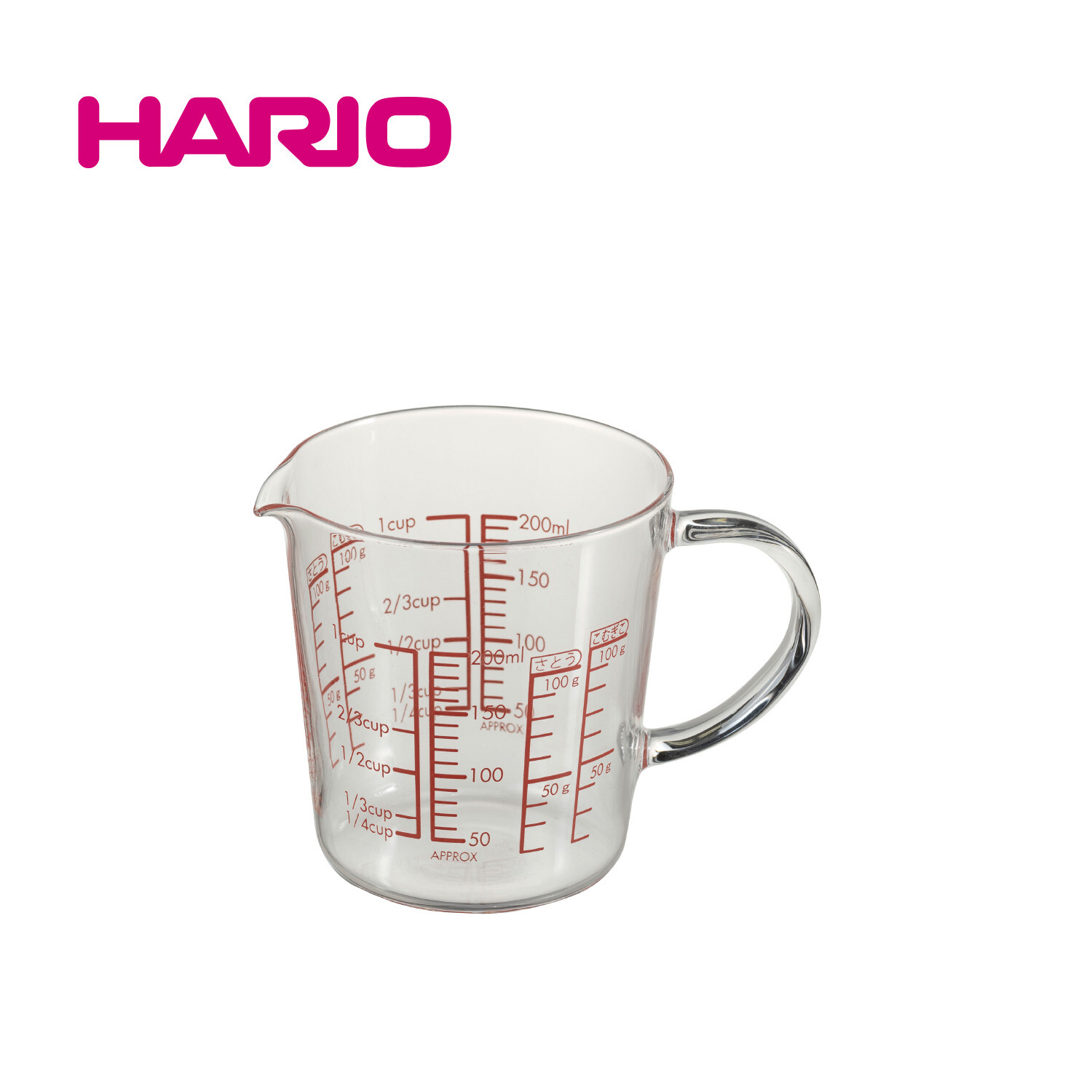 新作 Hario 耐熱ガラス製メジャーカップワイド0 Mjcw R Bk ハリオ の商品ページ 卸 仕入れサイト スーパーデリバリー