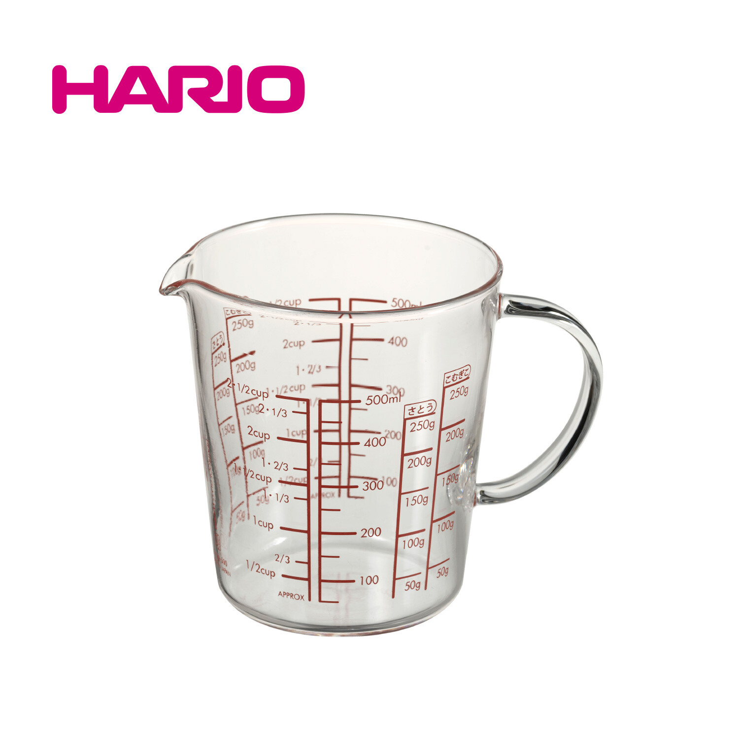 新作 Hario 耐熱ガラス製メジャーカップワイド500 Mjcw 50 R Bk ハリオ の商品ページ 卸 仕入れサイト スーパーデリバリー