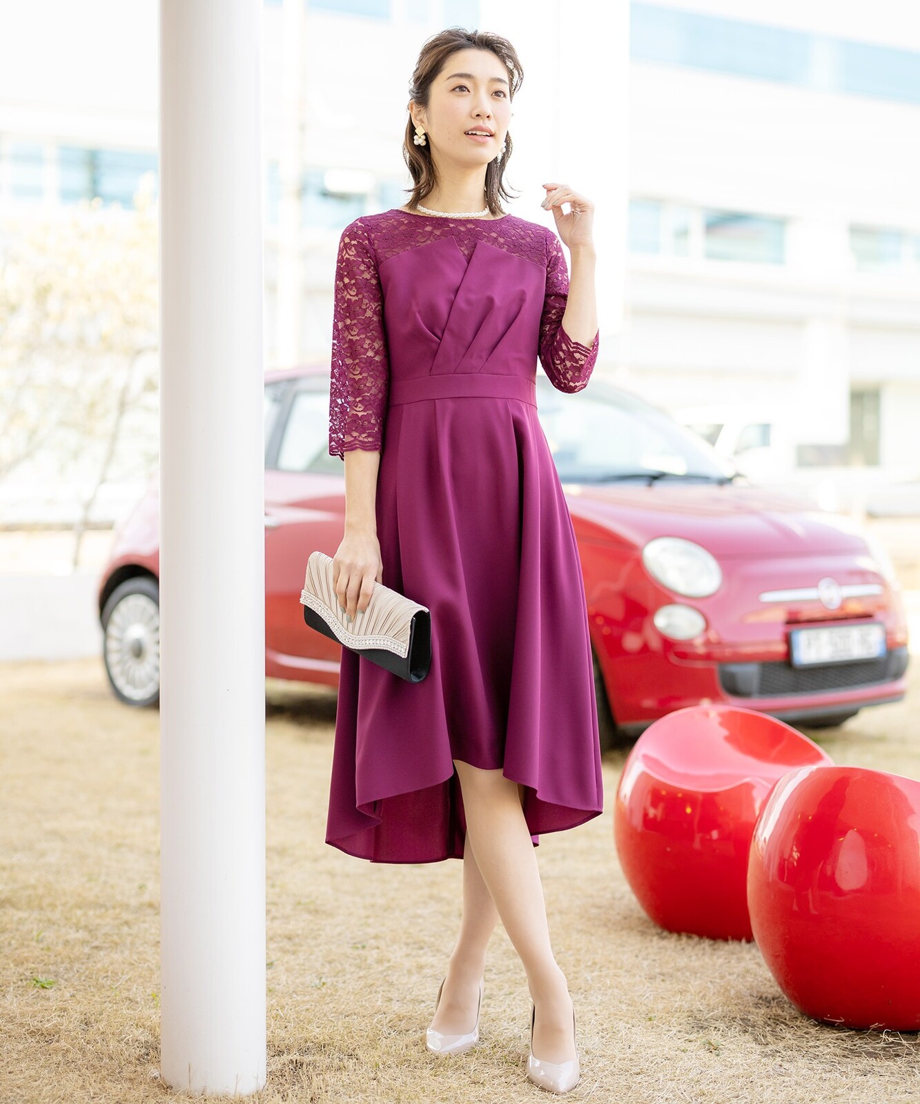 one piece design dress