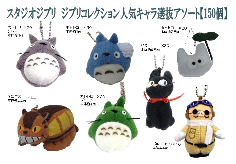 Studio Ghibli Collection Character Assort Import Japanese Products At Wholesale Prices Super Delivery