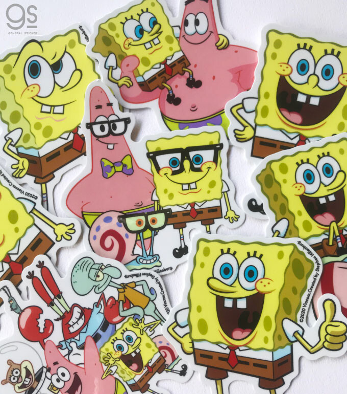 スポンジ ボブ ボブ パトリック キャラクターステッカー アメリカ アニメ Spongebob Spo006 公式 21新作の商品ページ 卸 仕入れサイト スーパーデリバリー