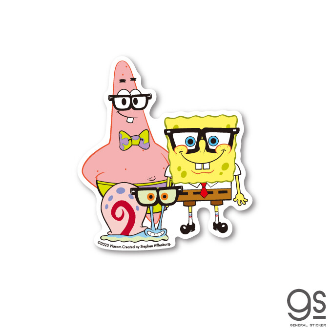 スポンジ ボブ 眼鏡 キャラクターステッカー アメリカ アニメ Spongebob Spo007 公式 21新作の商品ページ 卸 仕入れサイト スーパーデリバリー
