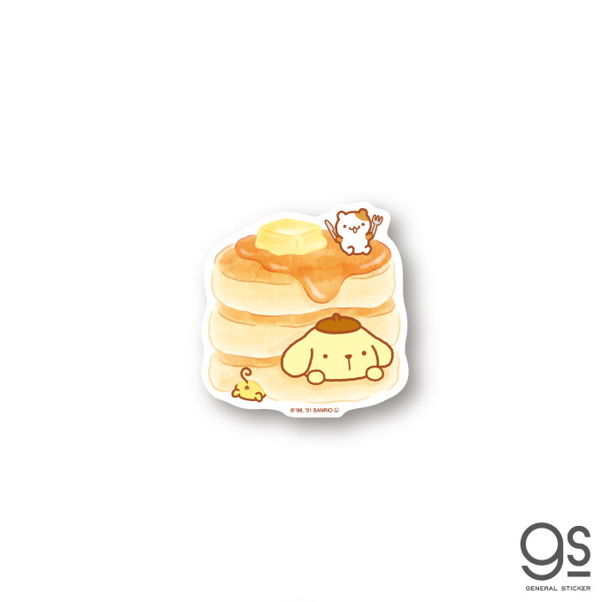 ポムポムプリン ミニステッカー ホットケーキ キャラクター サンリオ イラスト Lcs1351 公式の商品ページ 卸 仕入れサイト スーパーデリバリー