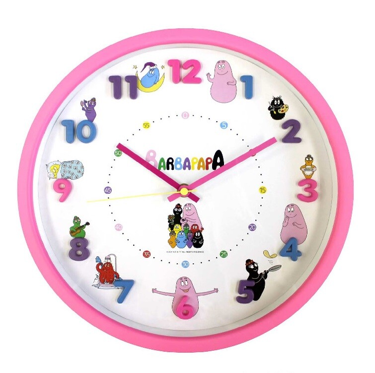 バーバパパ アイコンウォールクロック Barbapapaの商品ページ 卸 仕入れサイト スーパーデリバリー