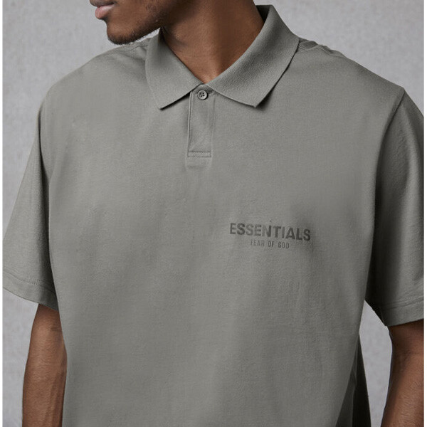 essentials fear of god polo shirt
