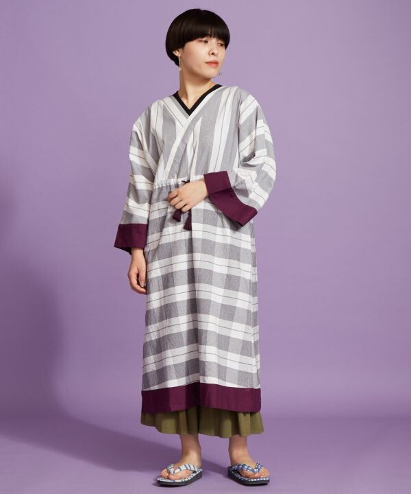 Benkei Checkered Pattern One Piece Dress Import Japanese Products At Wholesale Prices Super Delivery