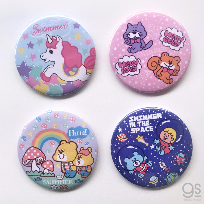 Swimmer 76mm缶バッジ ユニコーン キャラクター缶バッジ スイマー かわいい パステル レトロ Swm001の商品ページ 卸 仕入れサイト スーパーデリバリー Swimmer 76mm缶バッジ ユニコーン キャラクター缶バッジ スイマー かわいい パステル レトロ Swm001の商品ページ 卸 仕入れサイト スーパーデリバリー