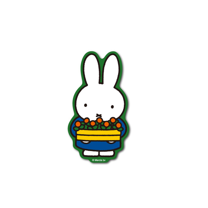 Miffy ミッフィー お花 キャラクターステッカー 絵本 イラスト かわいい こども うさぎ 人気 Mif004の商品ページ 卸 仕入れサイト スーパーデリバリー