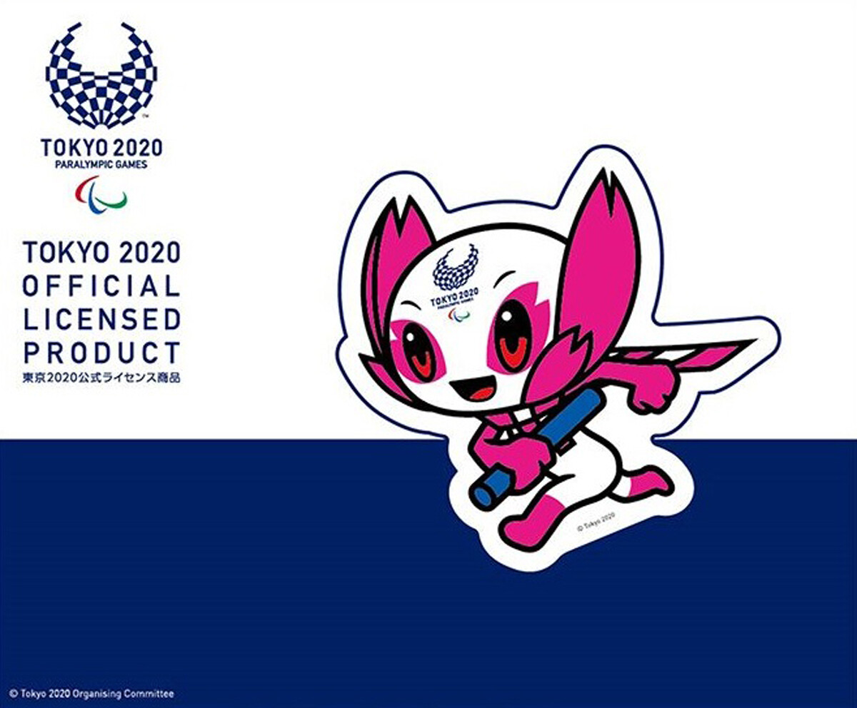 Tokyo Paralympic Mascot Someity Die Cut Sticker Import Japanese Products At Wholesale Prices Super Delivery