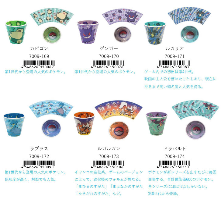 Pocket Monster Melamine Cup Import Japanese Products At Wholesale Prices Super Delivery